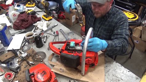 testing chainsaw crank seals|how to fix crank seal.